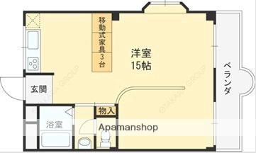 有馬パレス禁野 405｜大阪府枚方市禁野本町１丁目(賃貸マンション1K・4階・38.88㎡)の写真 その2