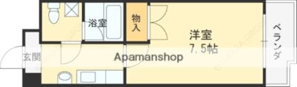 真上ウエストコート 303｜大阪府高槻市真上町１丁目(賃貸マンション1K・3階・22.55㎡)の写真 その2