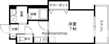 Ｍ’プラザ香里参番館 504｜大阪府寝屋川市香里新町(賃貸マンション1K・5階・23.50㎡)の写真 その2