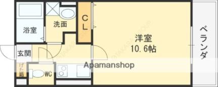 レジデンスナンワ香里園 307｜大阪府枚方市香里園山之手町(賃貸アパート1K・3階・30.22㎡)の写真 その2