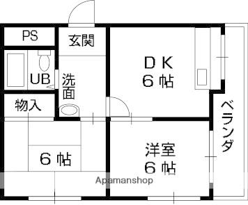 大阪府高槻市芝生町２丁目(賃貸マンション1LDK・1階・40.00㎡)の写真 その2