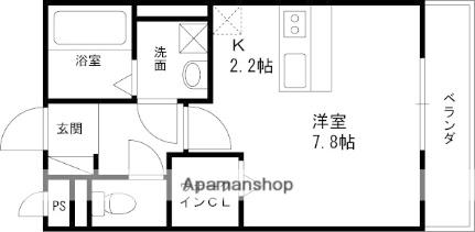 リヴェール香里園 202｜大阪府寝屋川市香里南之町(賃貸アパート1R・2階・30.05㎡)の写真 その2