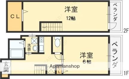 ゴールドハイツ 701｜大阪府松原市上田２丁目(賃貸マンション2K・7階・43.00㎡)の写真 その2