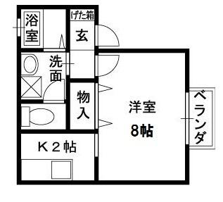 大阪府柏原市大県１丁目(賃貸アパート1K・1階・27.51㎡)の写真 その2