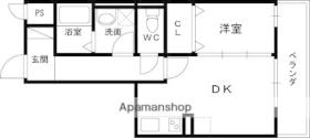 大阪府堺市中区深井沢町（賃貸アパート1DK・2階・31.00㎡） その2