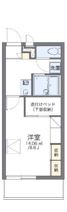 レオパレスソレイユIII 102｜大阪府東大阪市西岩田４丁目(賃貸マンション1K・1階・23.18㎡)の写真 その2