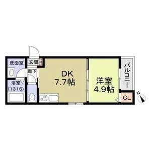 シティコート徳庵 104｜大阪府東大阪市稲田上町１丁目(賃貸アパート1DK・1階・30.57㎡)の写真 その2