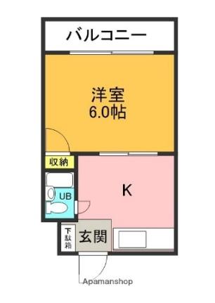 ロータリーマンション香里北之町 313｜大阪府寝屋川市香里北之町(賃貸マンション1K・3階・21.00㎡)の写真 その2