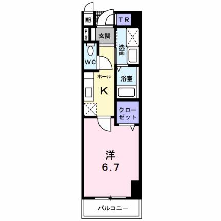 ＳＥＤＮＡ鶴見緑地 306｜大阪府大阪市鶴見区浜４丁目(賃貸マンション1K・3階・25.22㎡)の写真 その2