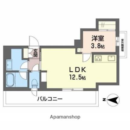 シャーメゾン　Ｃｏｚｙ　Ｆｏｒｅｓｔ 201｜大阪府枚方市北中振３丁目(賃貸マンション1LDK・2階・39.29㎡)の写真 その2