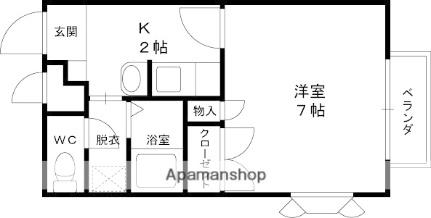 プレジール鶴見 201｜大阪府大阪市鶴見区茨田大宮３丁目(賃貸アパート1K・2階・23.20㎡)の写真 その2