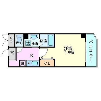 ＩＦ西梅田 601｜大阪府大阪市北区大淀南３丁目(賃貸マンション1K・6階・24.00㎡)の写真 その2