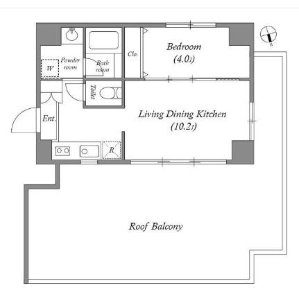 ＢＲＯＡＤ大阪天満ＲＥＳＩＤＥＮＣＥ 1001｜大阪府大阪市北区天満２丁目(賃貸アパート1LDK・10階・32.83㎡)の写真 その2