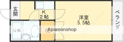 ラフィーネ小若江 203｜大阪府東大阪市小若江３丁目(賃貸マンション1K・2階・17.00㎡)の写真 その2