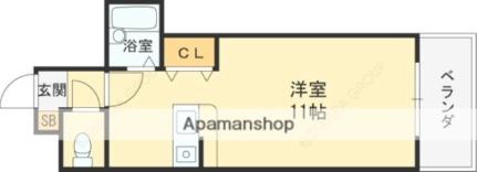 ハイグレース長田 403｜大阪府東大阪市長田西２丁目(賃貸マンション1R・4階・22.51㎡)の写真 その2