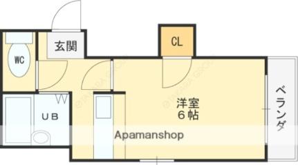 アスリートコート 202｜大阪府東大阪市大蓮北３丁目(賃貸マンション1K・2階・20.00㎡)の写真 その2