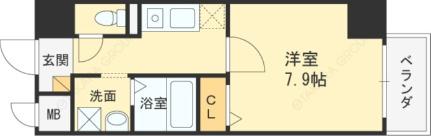 アンビション 903｜大阪府東大阪市荒本北２丁目(賃貸マンション1K・9階・28.03㎡)の写真 その2