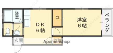 長吉ハイツ 301｜大阪府大阪市東成区深江北１丁目(賃貸マンション1DK・3階・25.00㎡)の写真 その2