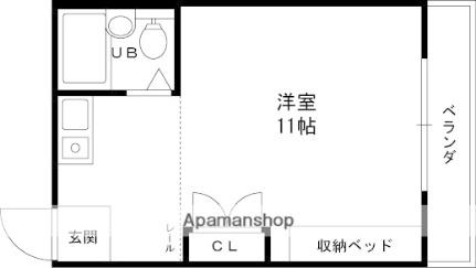 長瀬駅前マンション B211｜大阪府東大阪市菱屋西１丁目(賃貸マンション1R・2階・21.00㎡)の写真 その2