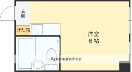 ライラック高井田 105｜大阪府東大阪市高井田元町１丁目(賃貸マンション1R・1階・15.00㎡)の写真 その2