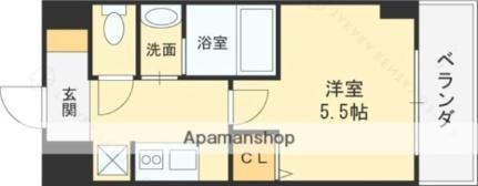 大阪府東大阪市吉田６丁目(賃貸マンション1K・9階・21.70㎡)の写真 その2