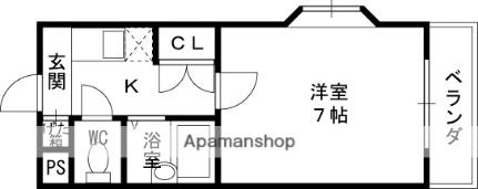 リップル布施イースト 310｜大阪府東大阪市長堂３丁目(賃貸マンション1K・2階・21.00㎡)の写真 その2