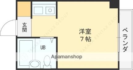 フューチャー21 201｜大阪府東大阪市小若江３丁目(賃貸マンション1K・2階・18.00㎡)の写真 その2