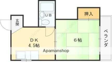 サンライズ小阪 603｜大阪府東大阪市菱屋西５丁目(賃貸マンション1DK・6階・20.00㎡)の写真 その2