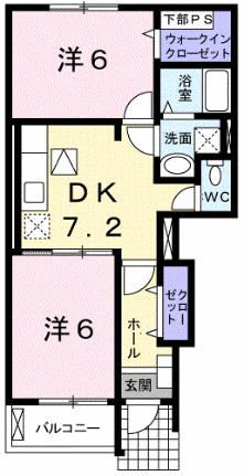 メゾン　ド　コスモス 102｜大阪府羽曳野市伊賀２丁目(賃貸アパート2DK・1階・46.79㎡)の写真 その2