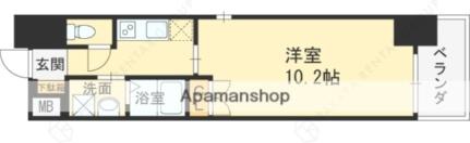 ＴＫアンバーコート深井 805｜大阪府堺市中区深井清水町(賃貸マンション1K・2階・29.57㎡)の写真 その2