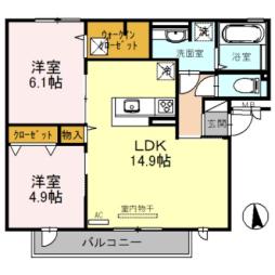 近鉄八尾駅 9.5万円