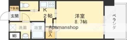 フォレストガーデン成育II 203｜大阪府大阪市城東区成育２丁目(賃貸マンション1K・2階・26.50㎡)の写真 その2