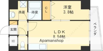 ＮＩＮＥ　ＲＥＳＩＤＥＮＣＥ 701｜大阪府大阪市都島区東野田町３丁目(賃貸マンション1LDK・7階・31.18㎡)の写真 その2