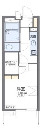 レオパレスセジュール高槻 402｜大阪府高槻市八丁畷町(賃貸マンション1K・4階・19.87㎡)の写真 その2