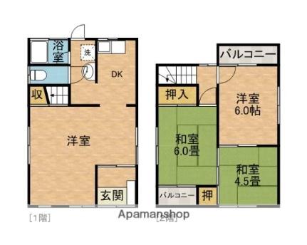 芝生1丁目貸家（芝生1丁目）  ｜ 大阪府高槻市芝生町１丁目（賃貸一戸建3LDK・1階・71.82㎡） その2