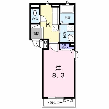 フリシュ・シュティル 305 ｜ 大阪府茨木市庄２丁目（賃貸アパート1K・3階・28.50㎡） その2