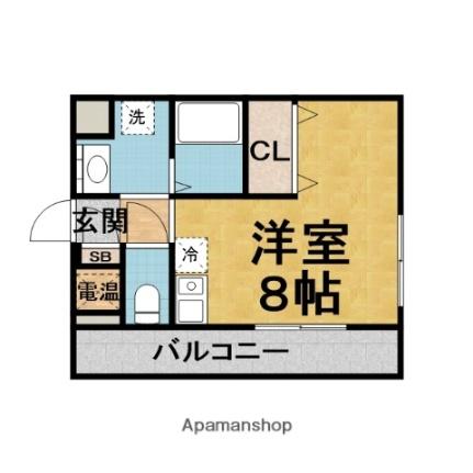 Ｋ緑地 121｜大阪府吹田市千里山竹園１丁目(賃貸マンション1R・1階・23.20㎡)の写真 その2