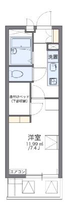 レオパレスエアポート 307｜大阪府豊中市螢池西町２丁目(賃貸マンション1K・3階・20.81㎡)の写真 その2