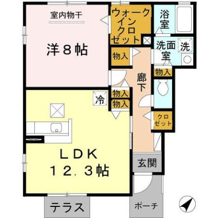 フランドール 101｜大阪府豊中市春日町２丁目(賃貸アパート1LDK・1階・51.80㎡)の写真 その2