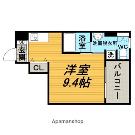 ＦＥＥＬ三国 1004｜大阪府大阪市淀川区新高４丁目(賃貸マンション1K・10階・26.04㎡)の写真 その2