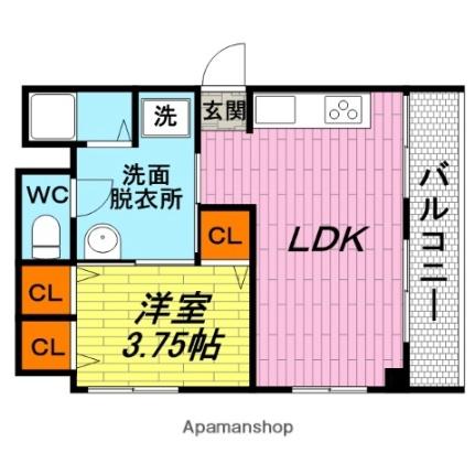 清恒ビル West3｜大阪府豊中市庄内東町１丁目(賃貸マンション1LDK・3階・34.00㎡)の写真 その2