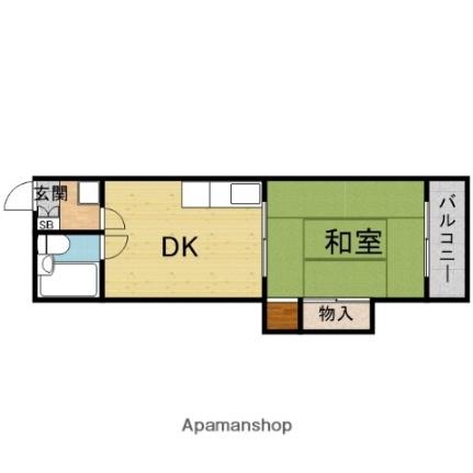 大阪府豊中市立花町３丁目(賃貸マンション1DK・4階・32.00㎡)の写真 その2