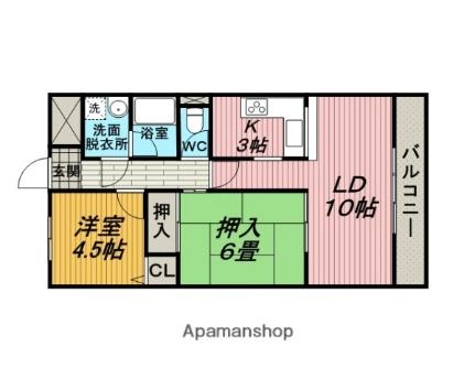 ボンヌ愛 106｜大阪府豊中市北条町３丁目(賃貸マンション2LDK・1階・55.44㎡)の写真 その2