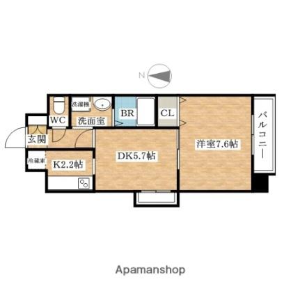 大阪府大阪市港区市岡元町２丁目(賃貸マンション1DK・2階・36.98㎡)の写真 その2