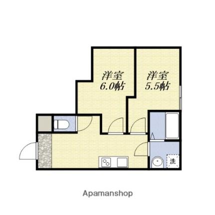 池島ビル ｜大阪府大阪市港区池島１丁目(賃貸マンション2K・2階・40.00㎡)の写真 その2