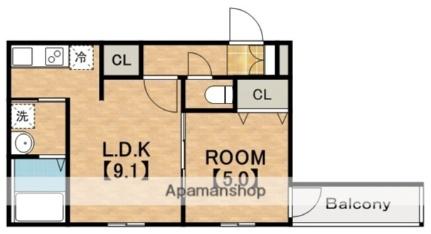 フジパレス西住之江VIII番館 302｜大阪府大阪市住之江区西住之江３丁目(賃貸アパート1LDK・3階・34.56㎡)の写真 その2