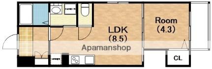 ＧＲＡＮＤＩＲ玉出 103 ｜ 大阪府大阪市西成区玉出中１丁目（賃貸アパート1LDK・1階・30.00㎡） その2