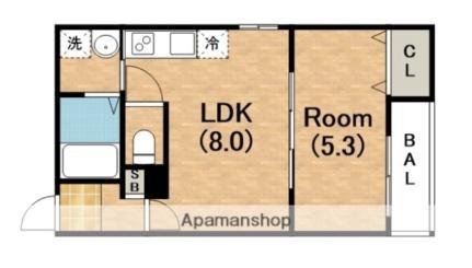 ＡＬＥＧＲＩＡ平野本町II 102 ｜ 大阪府大阪市平野区平野本町３丁目（賃貸アパート1LDK・1階・32.37㎡） その2