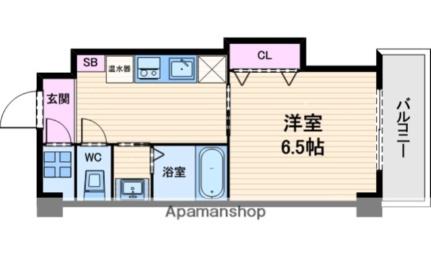 アパルト谷町 302｜大阪府大阪市天王寺区生玉町(賃貸マンション1K・3階・24.30㎡)の写真 その2