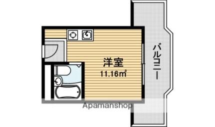 ファンターナ上本町 608 ｜ 大阪府大阪市天王寺区上本町５丁目（賃貸マンション1R・6階・11.16㎡） その2